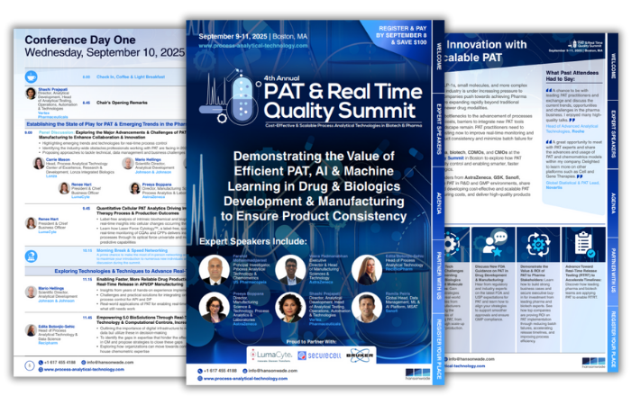 PAT & Real Time Quality Summit